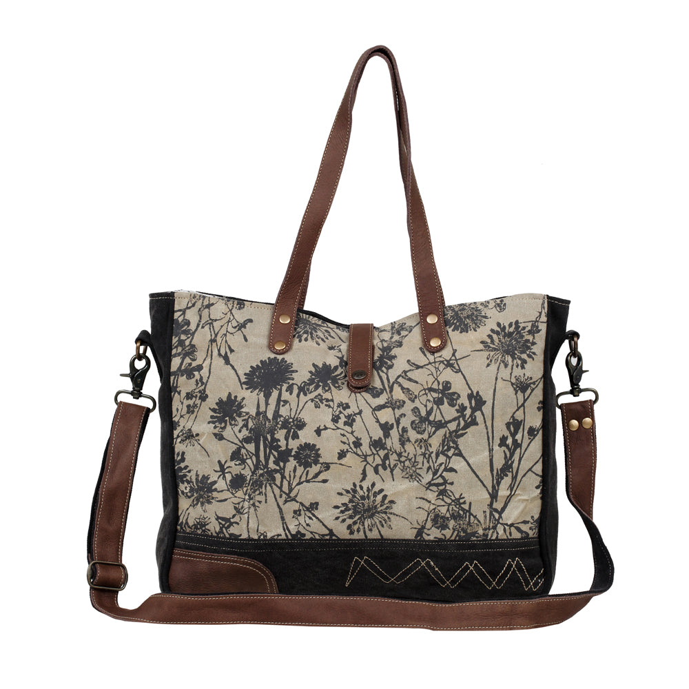 Floral Crossbody XL Crossbody Tote Bag