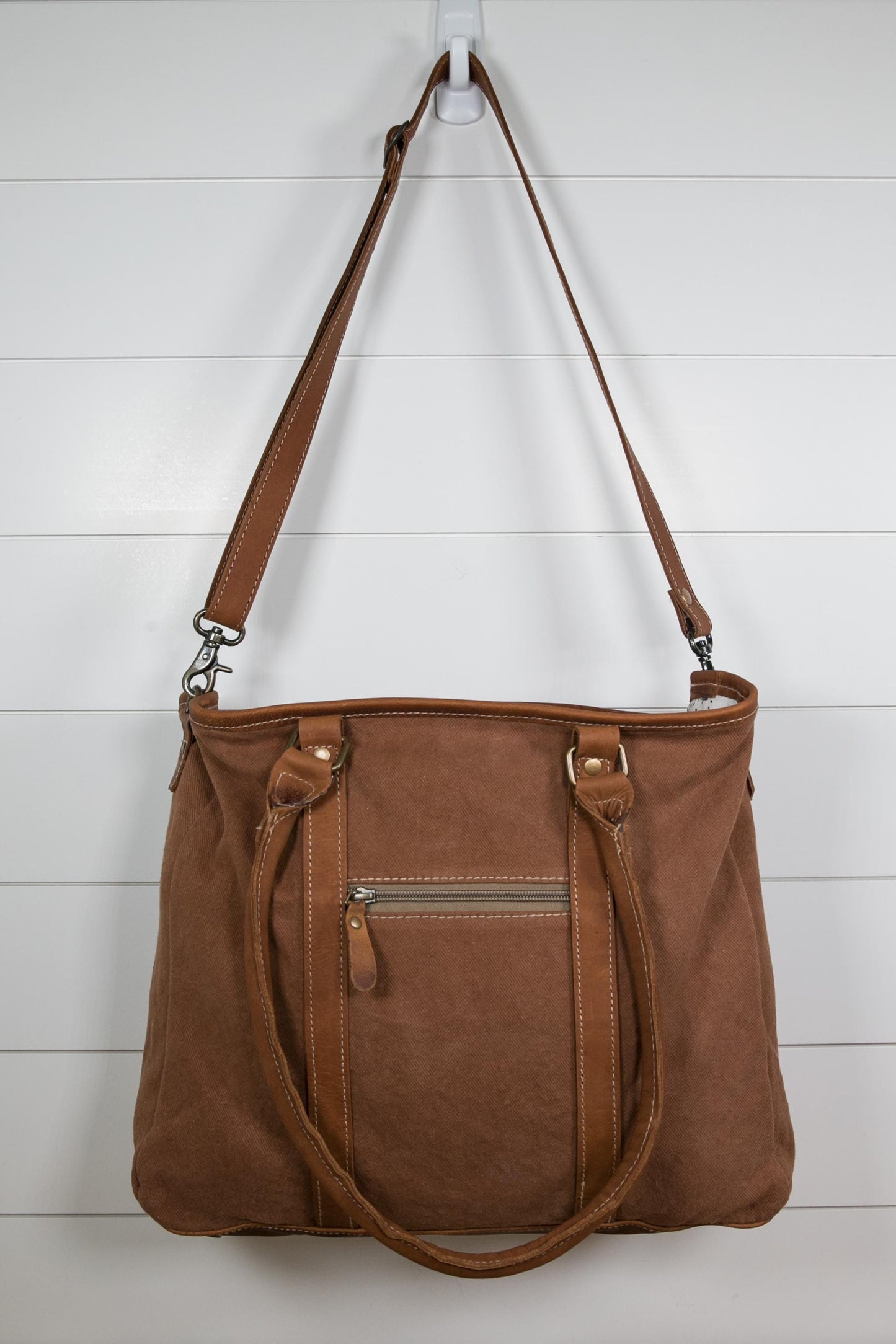 Scarlett Hand-tooled Leather Tote Bag