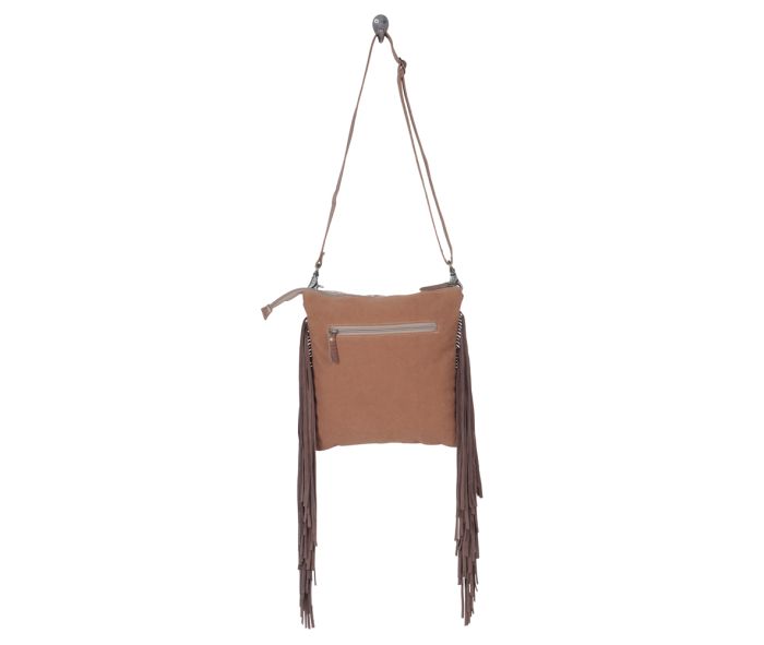 Western Hera Leather Fringe Saddle Bag